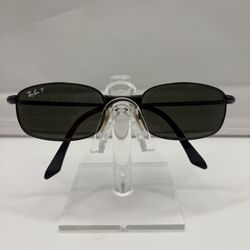 Ray-Ban RB3162 Sleek Sunglasses Black Polarized Unisex