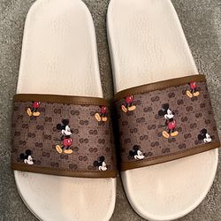 Gucci X Disney Men’s Slide GG US 10-1/2