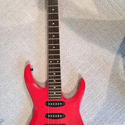 Alvarez Dana II Red with Triforce Pickup