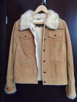 Real Leather Coat Ladies Small-Med Steve Madden