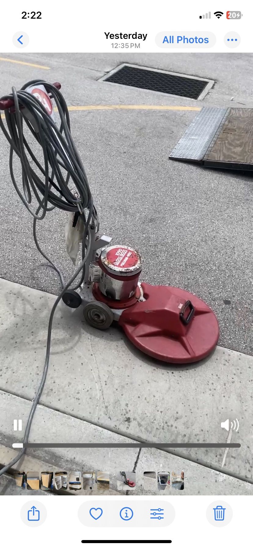 ✨ Heavy-Duty Floor Machines – Clean & Polish Any Surface ✨ ✅ Perfect for tile, wood, stone, marble, concrete, and other hard surfaces ✅ Also removes