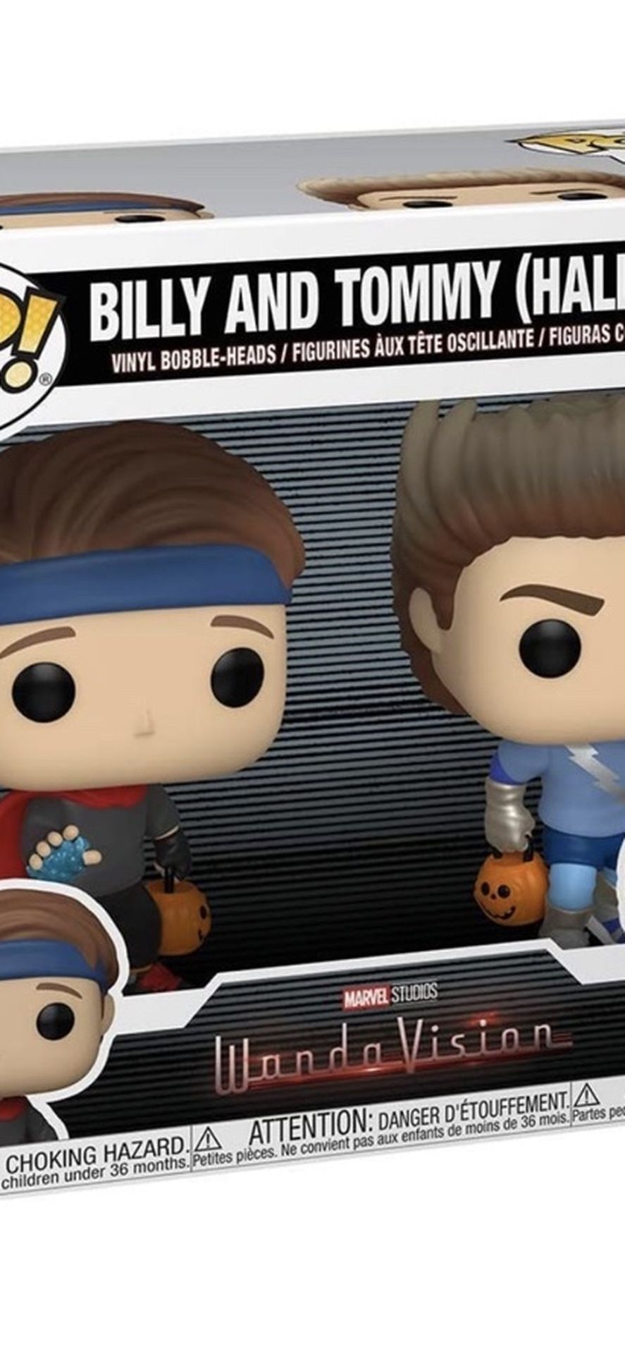 Funko Pop Billy And Tommy Halloween Official Sticker Wandavision