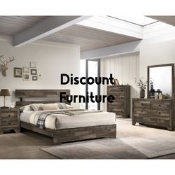 King Size 5 Pc Bedroom Set 