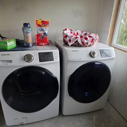Washer and dryer front load