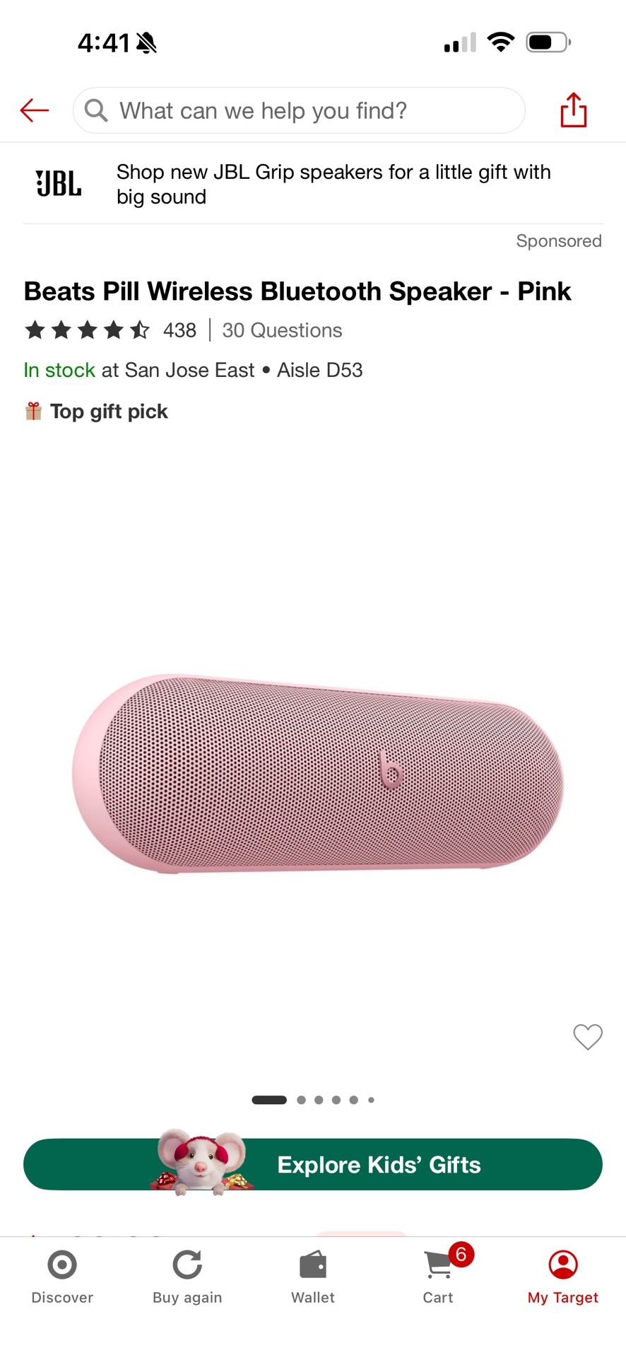 Beats Pill Pink