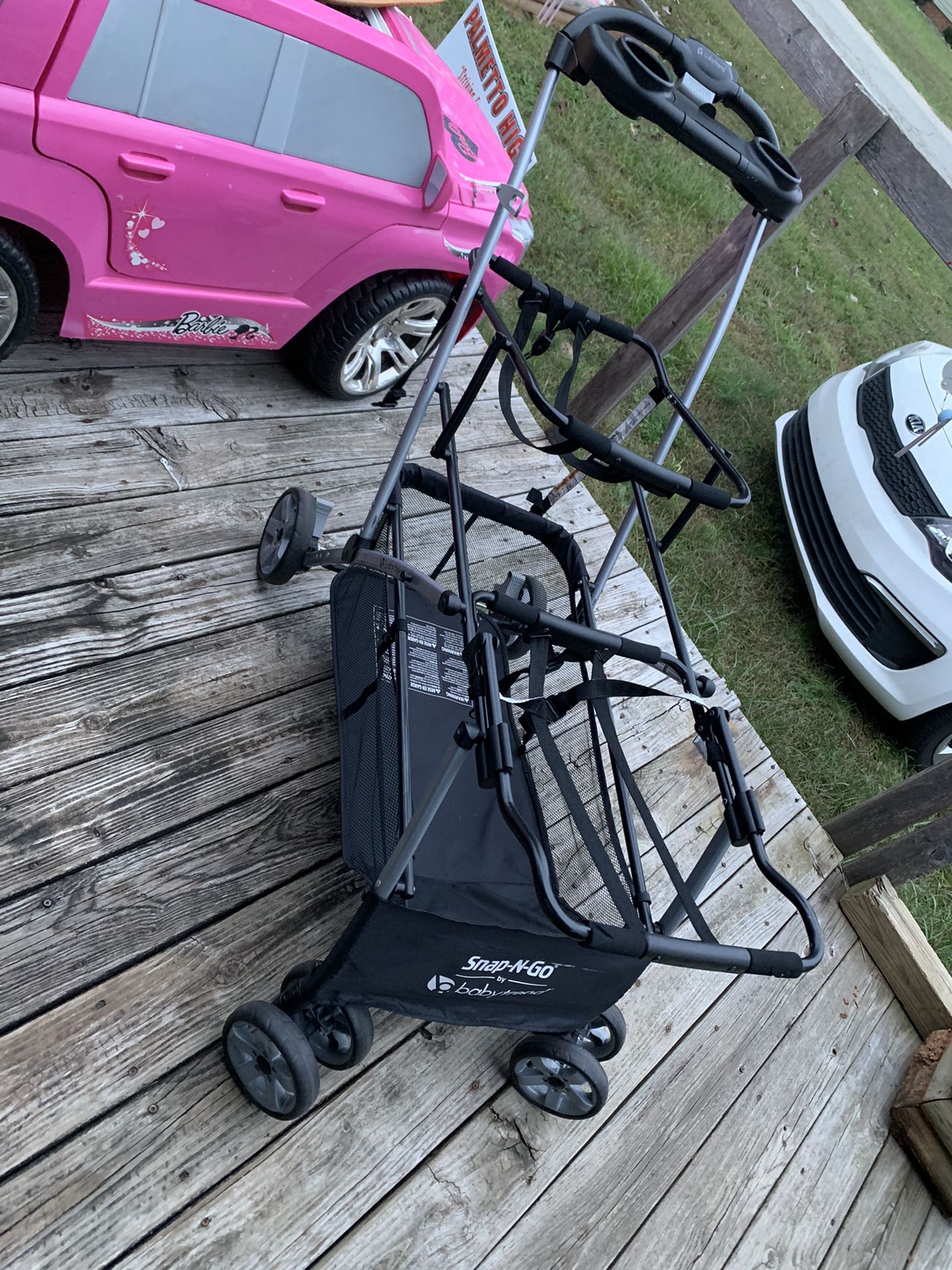 Snap and go double stroller