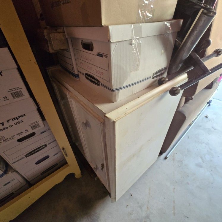 Wood File Cabinet