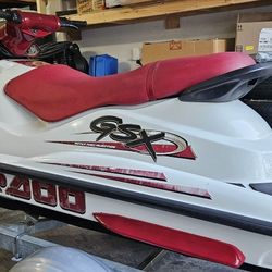 99 Seadoo GSX 800 RFI Jet ski with Galvanized Trailer