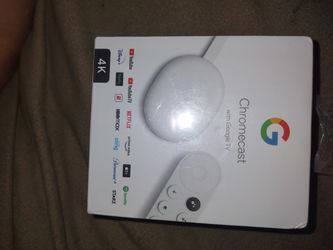 Google Chromecast With Google Tv. Factory Sealed. 