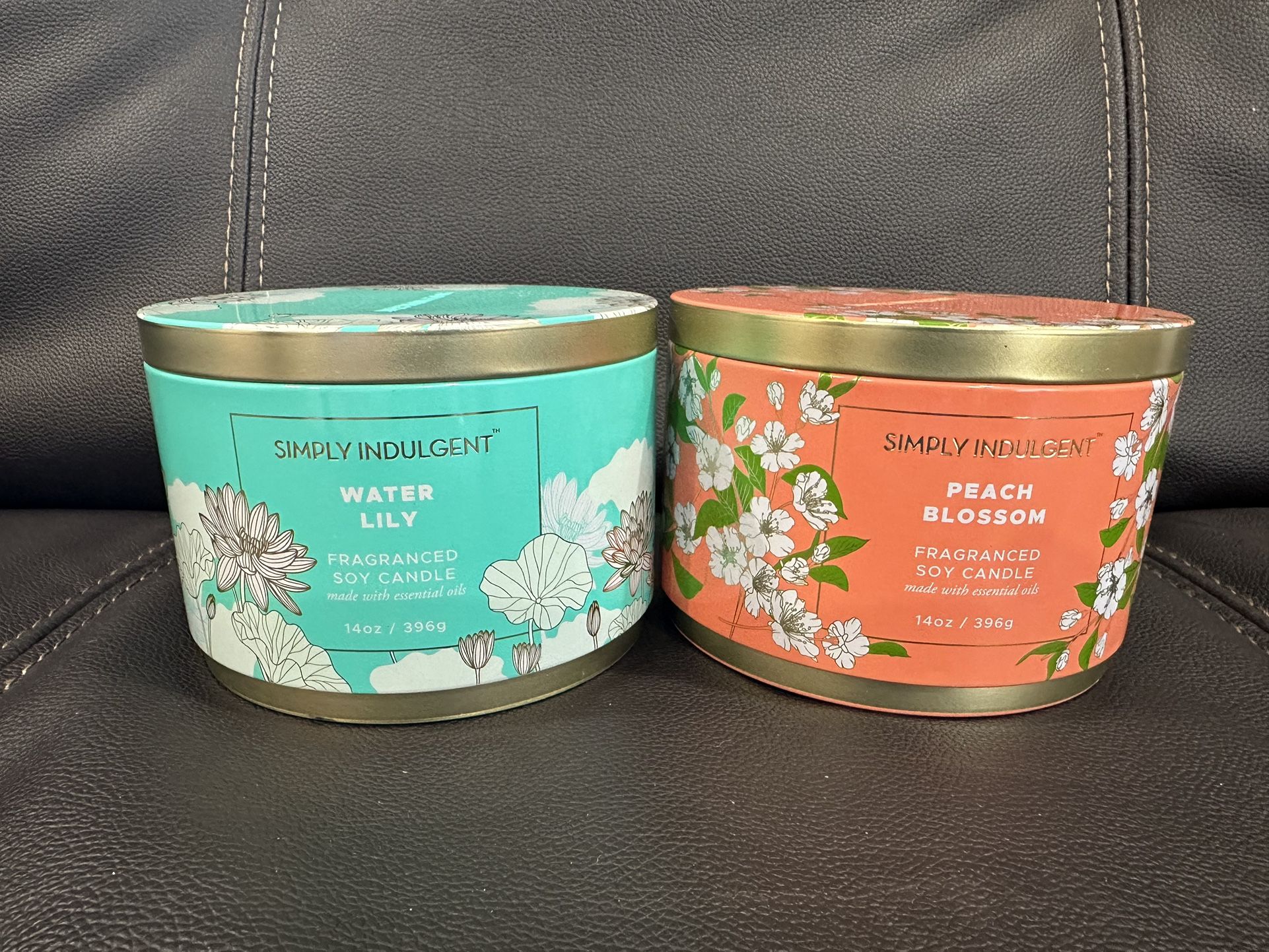Simply Indulgent Fragranced Soy Candle—2 pack