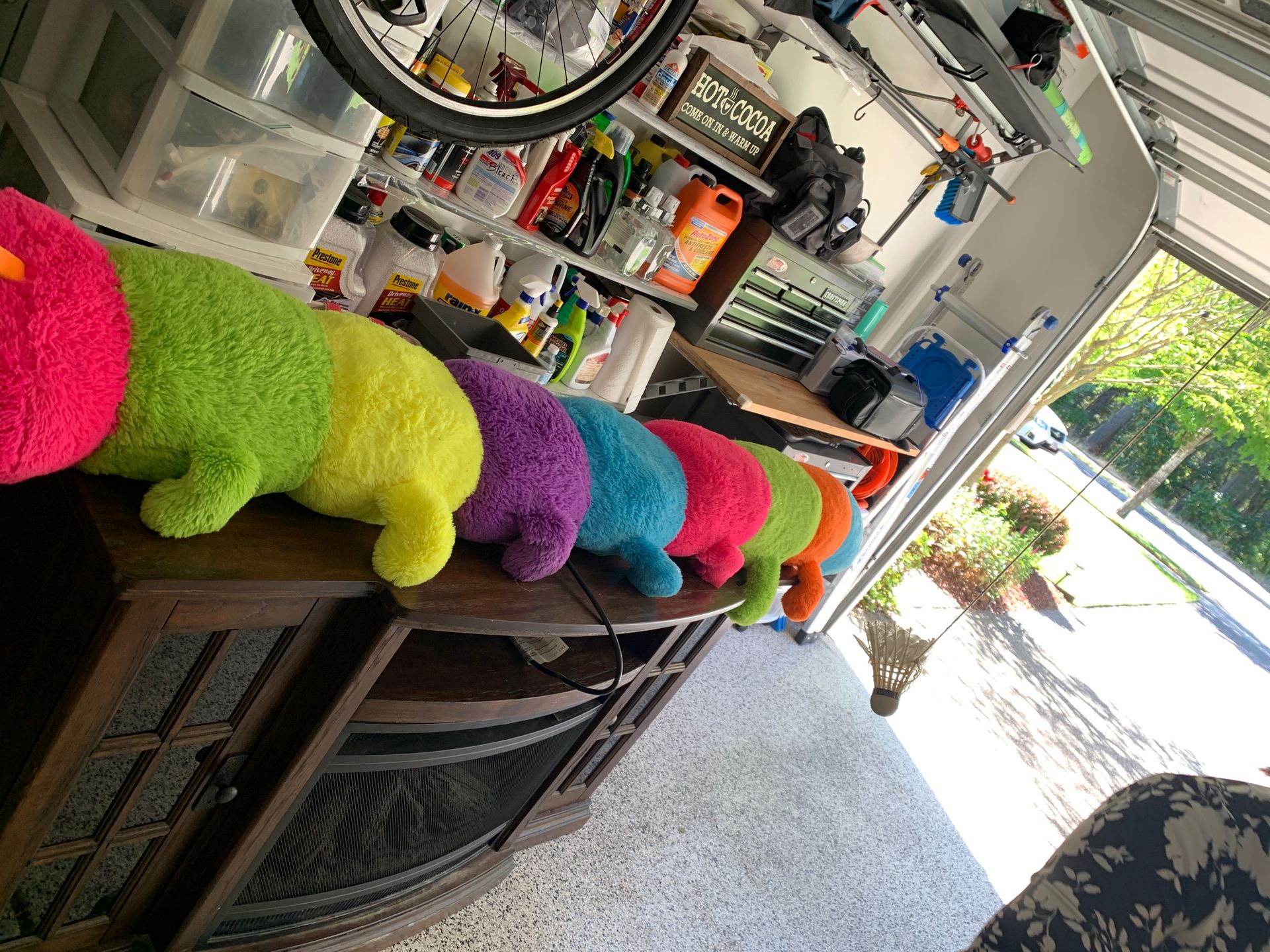 Giant Stuffed Caterpillar