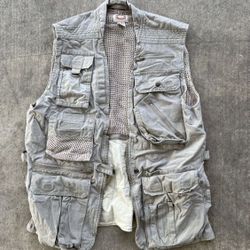 Vintage Banana Republic Safari Vest - Large 