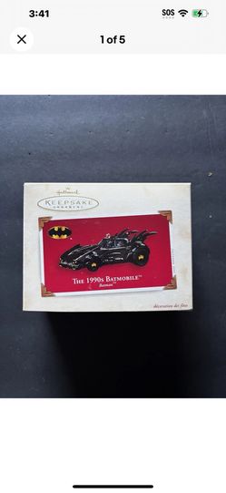 Hallmark Keepsake The Bat Mobile 1990s 