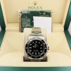  Rolex Deepsea Sea-Dweller 116660 Black Dial SS Oyster With Papers 44mm
