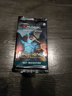 Magic The Gathering Lord of the Rings set boosters: 16