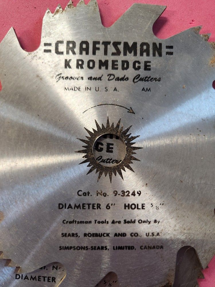 Craftsman 6" Blades (2)