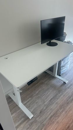 Flexispot white desk
