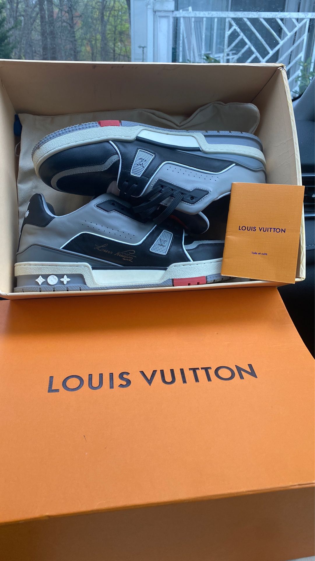 Louis Vuitton LV trainer sneakers low