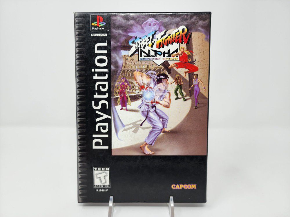 Street Fighter Alpha: Warriors' Dreams (Sony PlayStation 1, 1996) *TRADE IN YOUR OLD GAMES/POKEMON CARDS CASH/CREDIT*