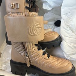 Women’s Gucci Ankle Combat Boots 