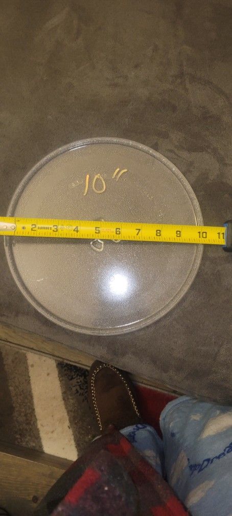 Microwave Replacement Glass 10"