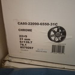 All Chrome Oem 22 Inch Rims