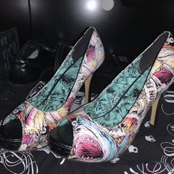 Iron Fist Shark Attack Heels 10