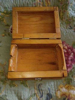 Jewelry box wooden