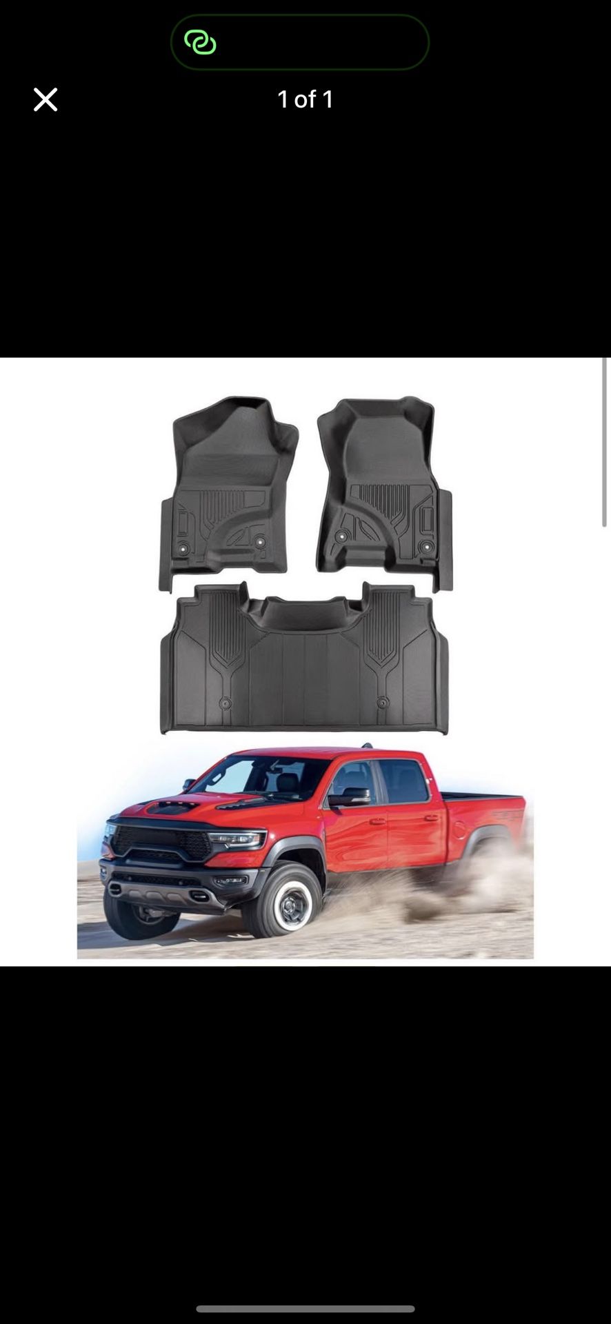 Ram Trx Waterproof Floor Mats