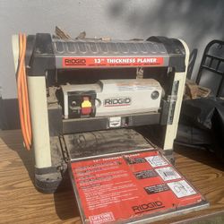 RIDGID 13” Wood Planer/tools/woodwork/work Tools 