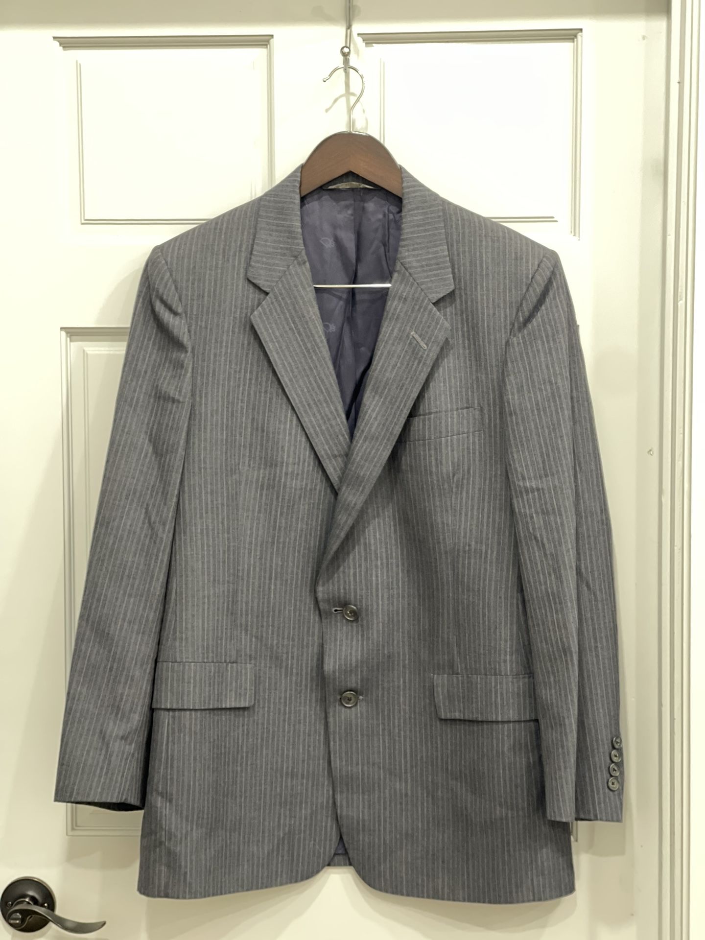 Christian Dior Monsieur Mens Grey Blazer Size 38R