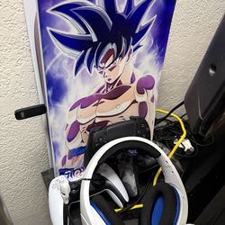 Ps5 With Goku Skin.