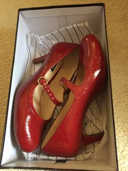 Alex Marie royal red women’s heels katey size 6.5