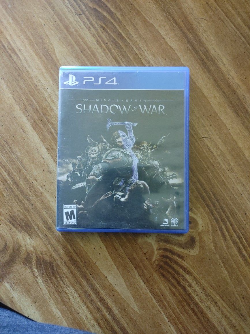 Shadow Of War - PS4