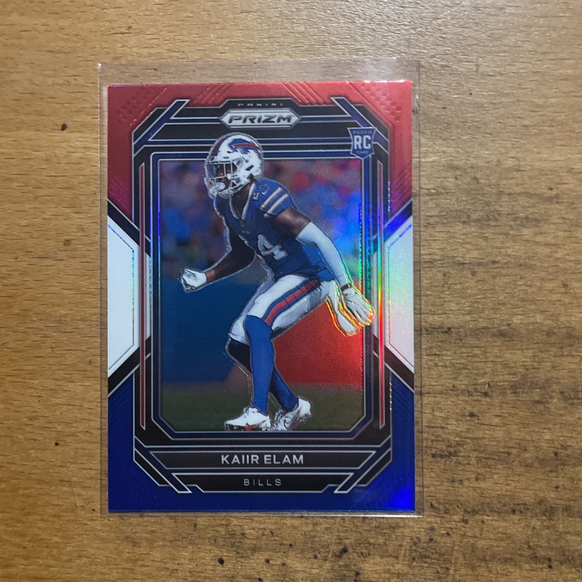 2022 PRIZM KAIIR ELAM RED/WHITE/BLUE ROOKIE
