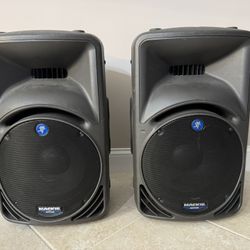 Mackie 450 Active Speakers 