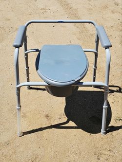 ***Invacare All In One Aluminum Commode (Bedside Toilet)***