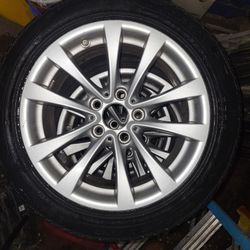 B.M.W. Rims And Pirelli 225/50R17 Tires