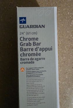 Shower grab bar