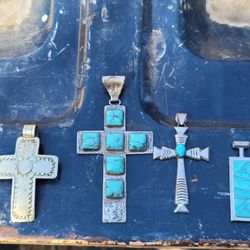 Sterling Silver Turquoise Set $150. Pickup In Oakdale 