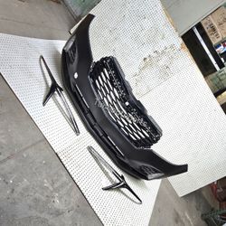 Chevy Chevrolet Equinox Front Bumper LT style Cover Grille Fog Lights complete for 2022-2024 