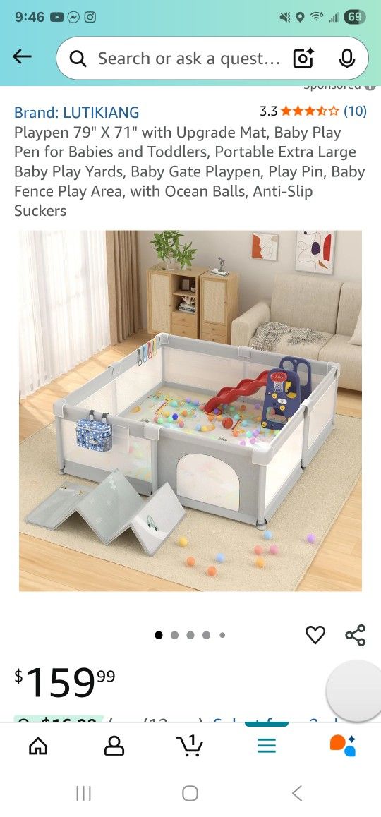 79x71 Playpen