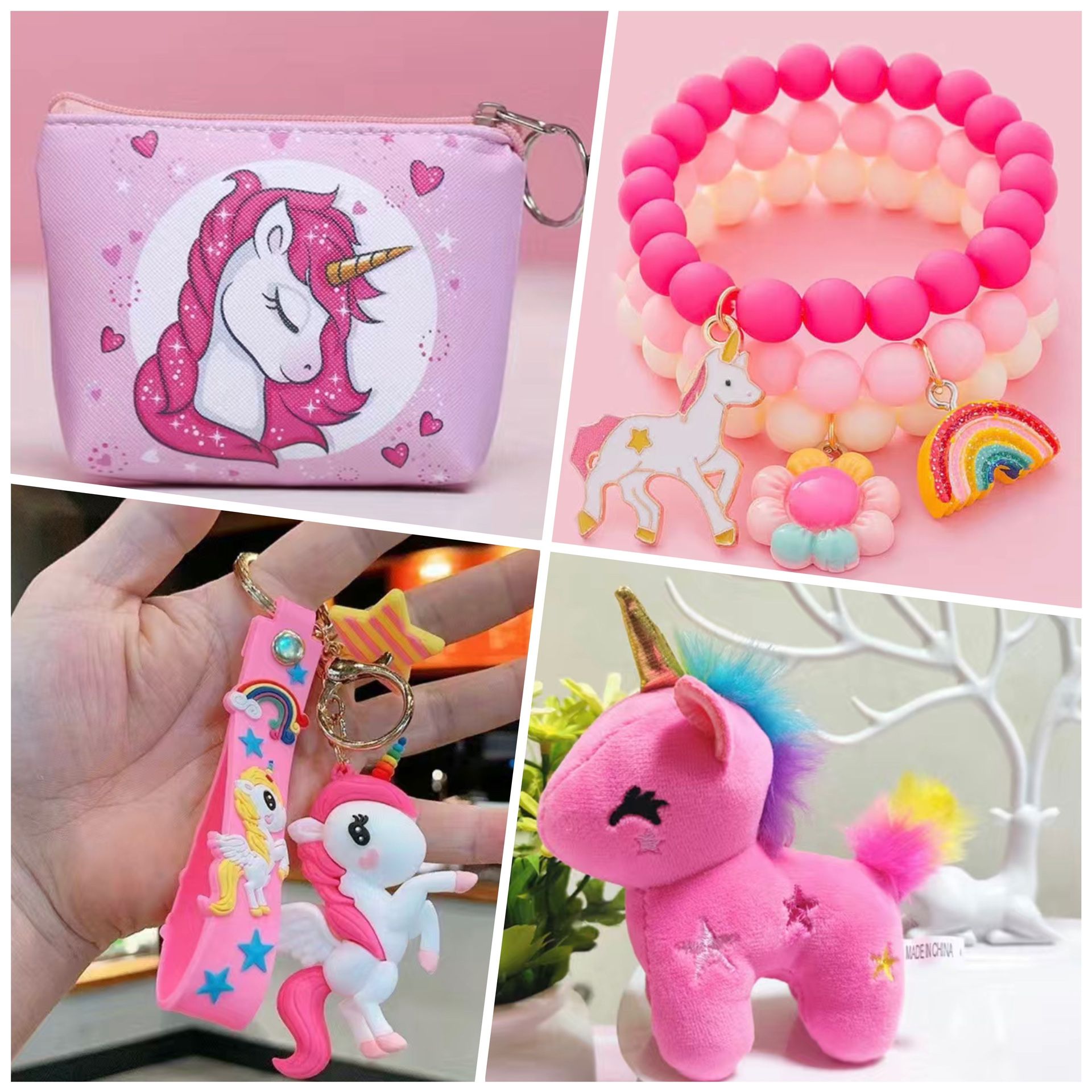 4 Piece Unicorn Lovers Gift Set 