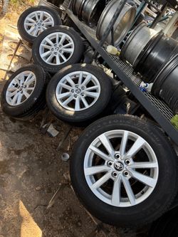 2026 Toyota Camry 16” hybrid wheels and tires