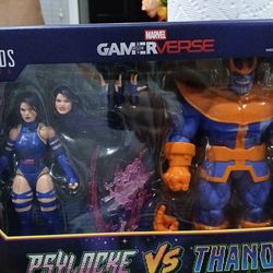 Marvel Psylocke vs. Thanos