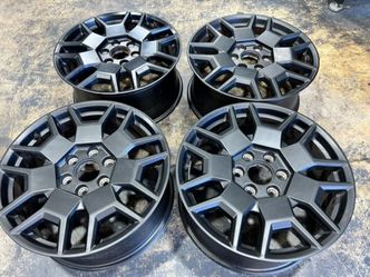 (4) OEM 2023 Tesla Cybertruck Foundation CYBER BEAST Wheels only - NO TIRES