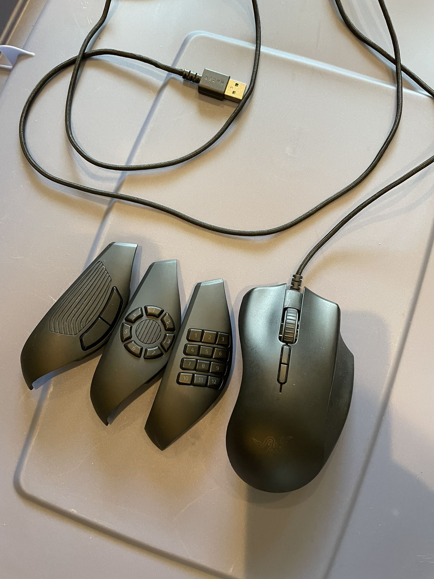 Razer Naga Trinity Modular MOBA/MMO gaming mouse