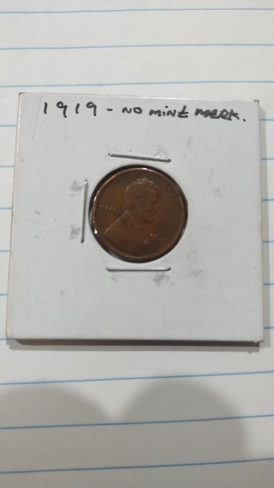 1919 - Wheat Penny