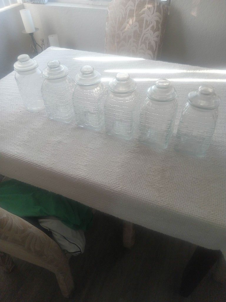Glass Storage Containers (6)