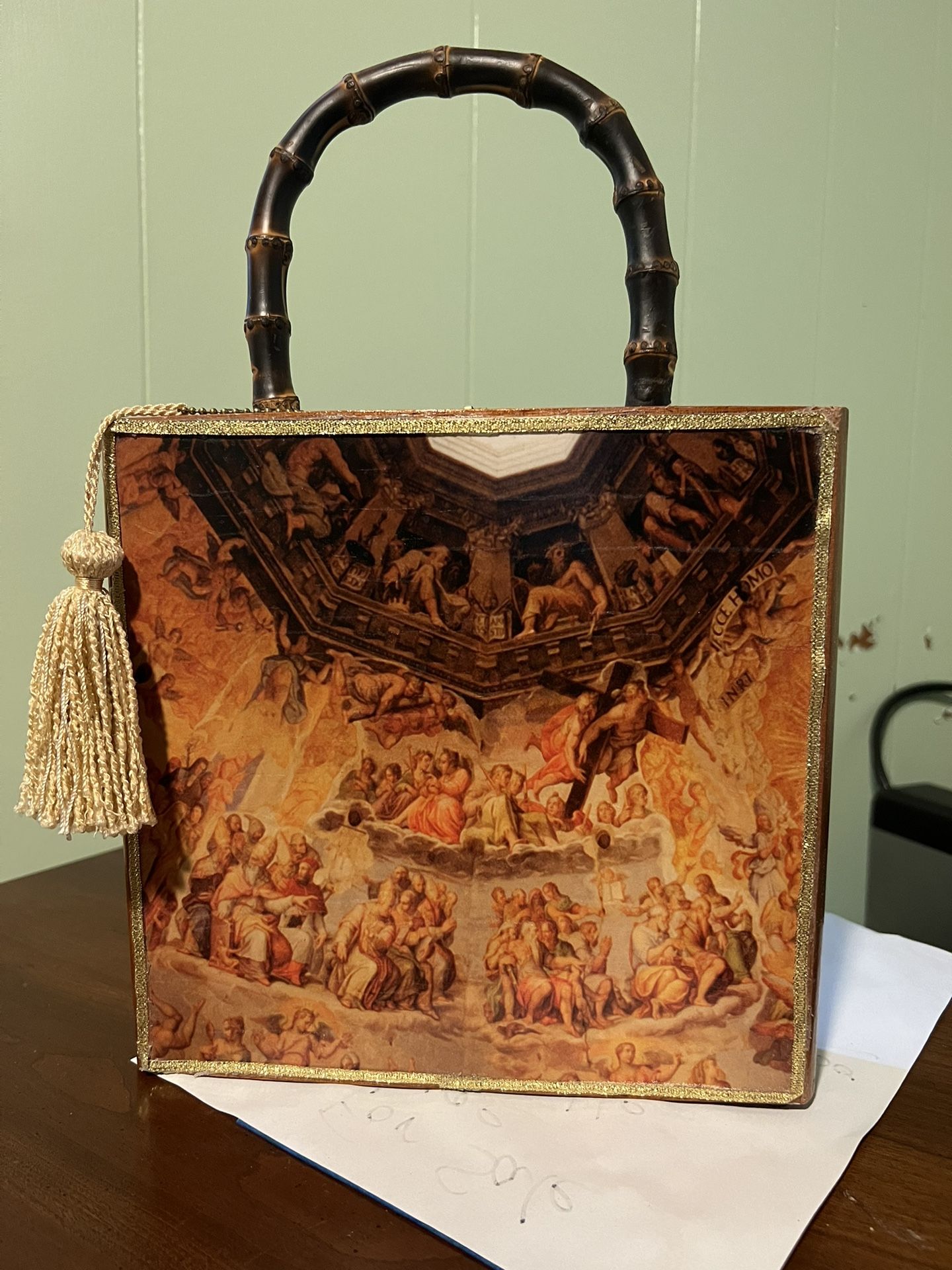 Vintage Cigar Box Purse